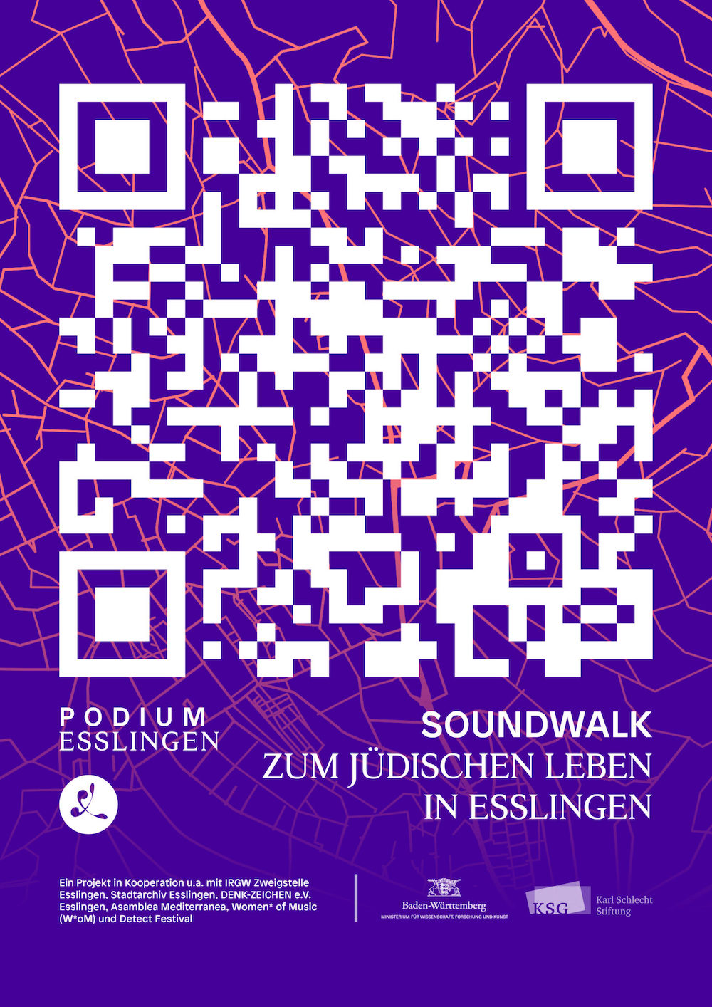 Digitaler Flyer Soundwalk